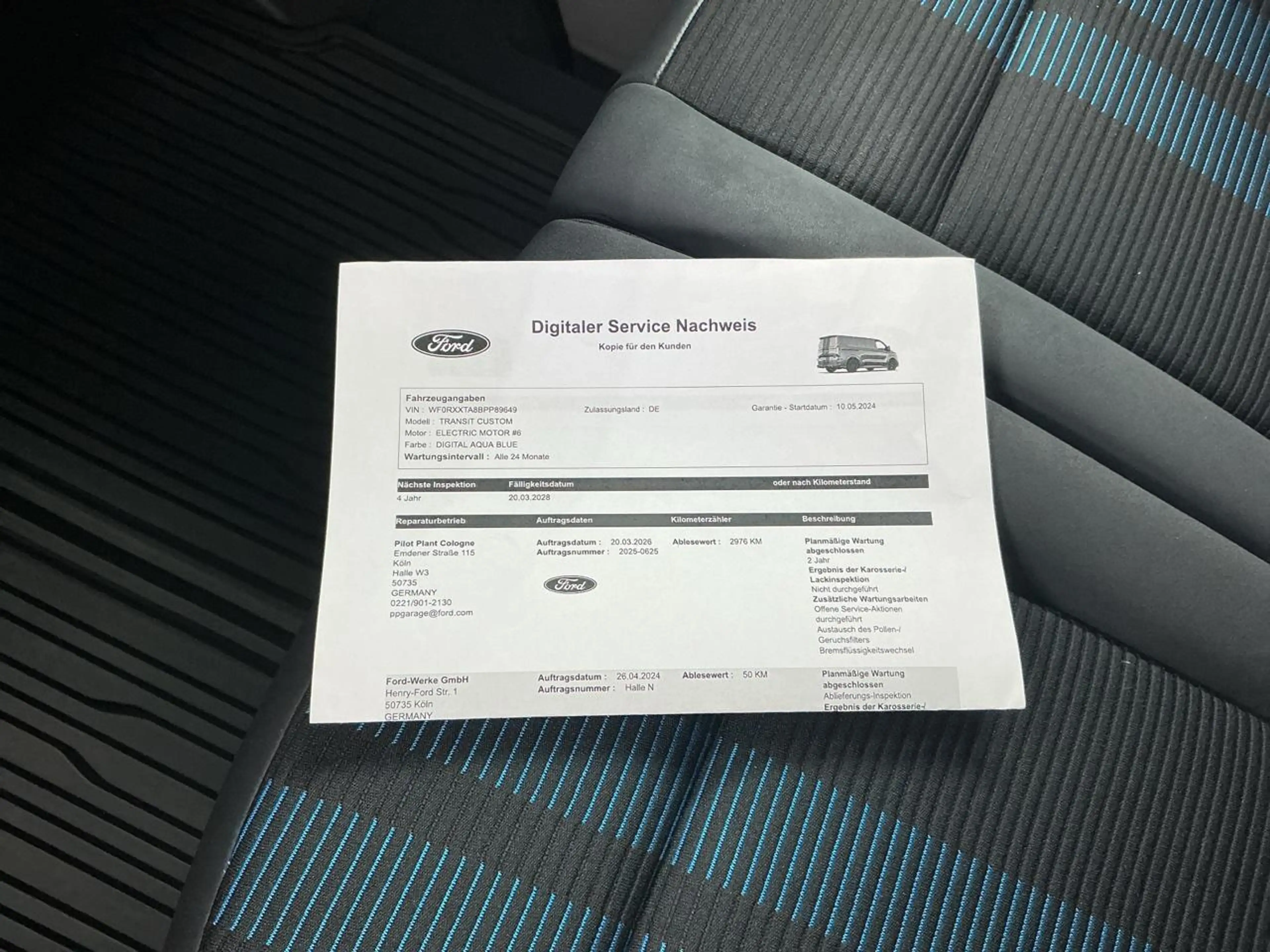 Ford Transit Custom E-Transit L1H1 SPORT 65 kWh l ELEK. SCHUIFDEUR l B — photo 38