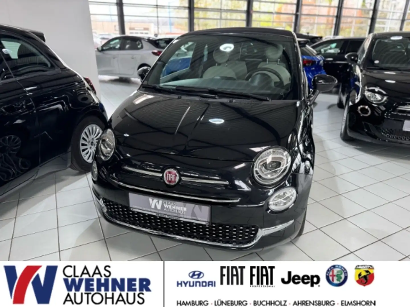 Fiat 500C Fiat MY21 1.0 Dolcevita Hybrid Faltdach Apple CarP Nero - 1