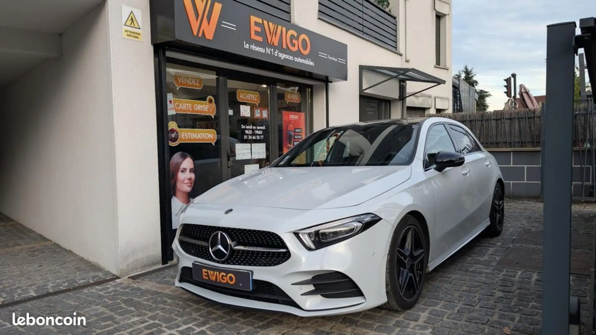 Mercedes-Benz A 200 Mercedes 200d 150cv 8G-DCT AMG Line Toit ouvrant Siège mémoire Bianco - 1