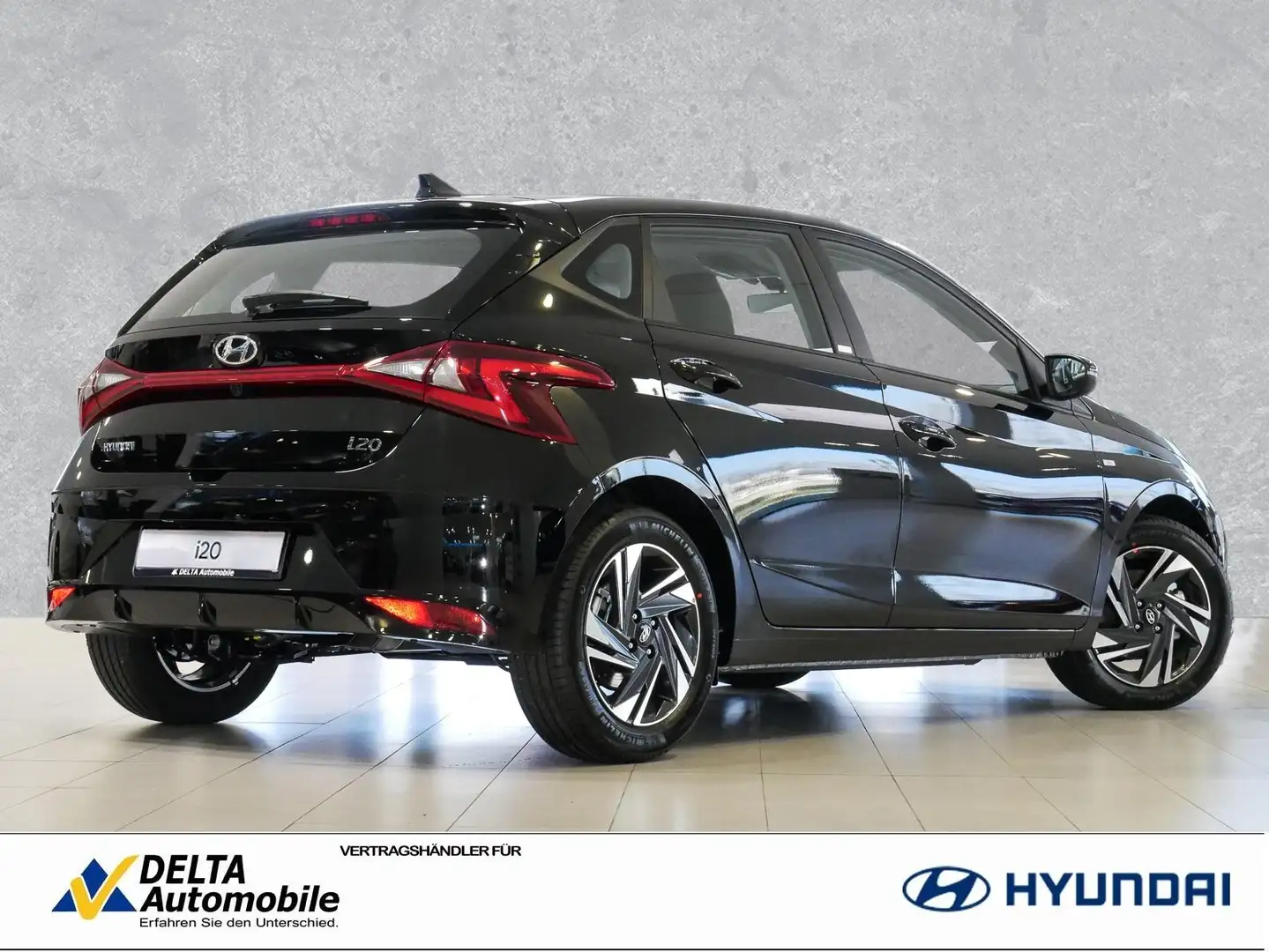 Hyundai i20 1.0 TGDI DCT Trend Voll-LED Carplay Kam Andr Schwarz - 2