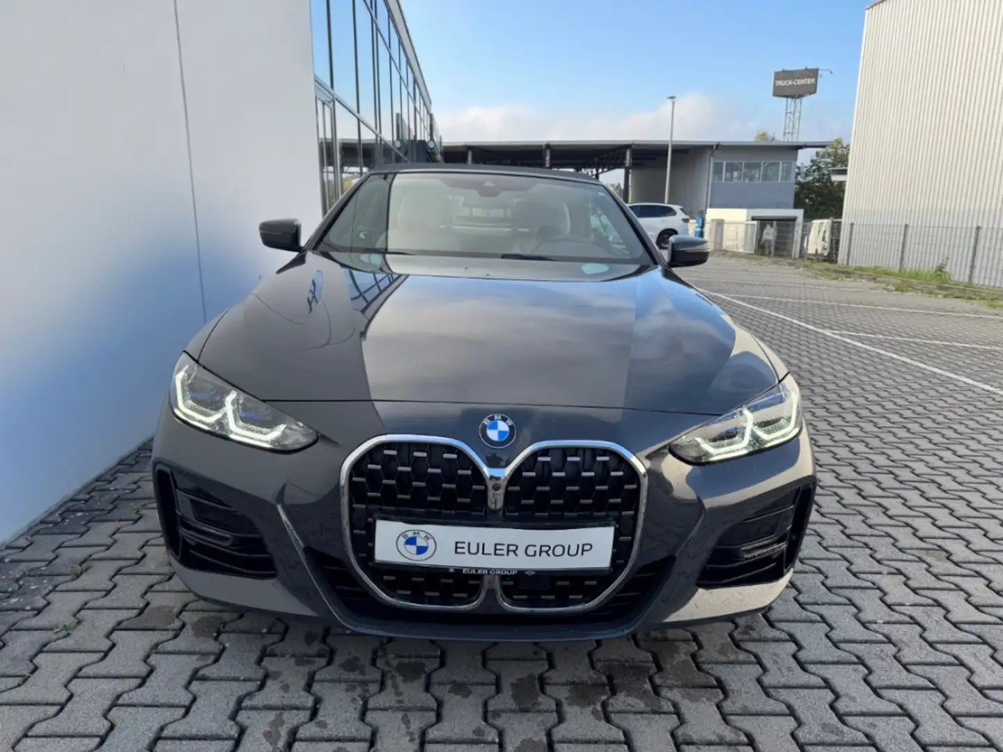 BMW 420 dA Cabrio M-Sport LkHz ACC H/K Parkass+ LCProf Grau - 2