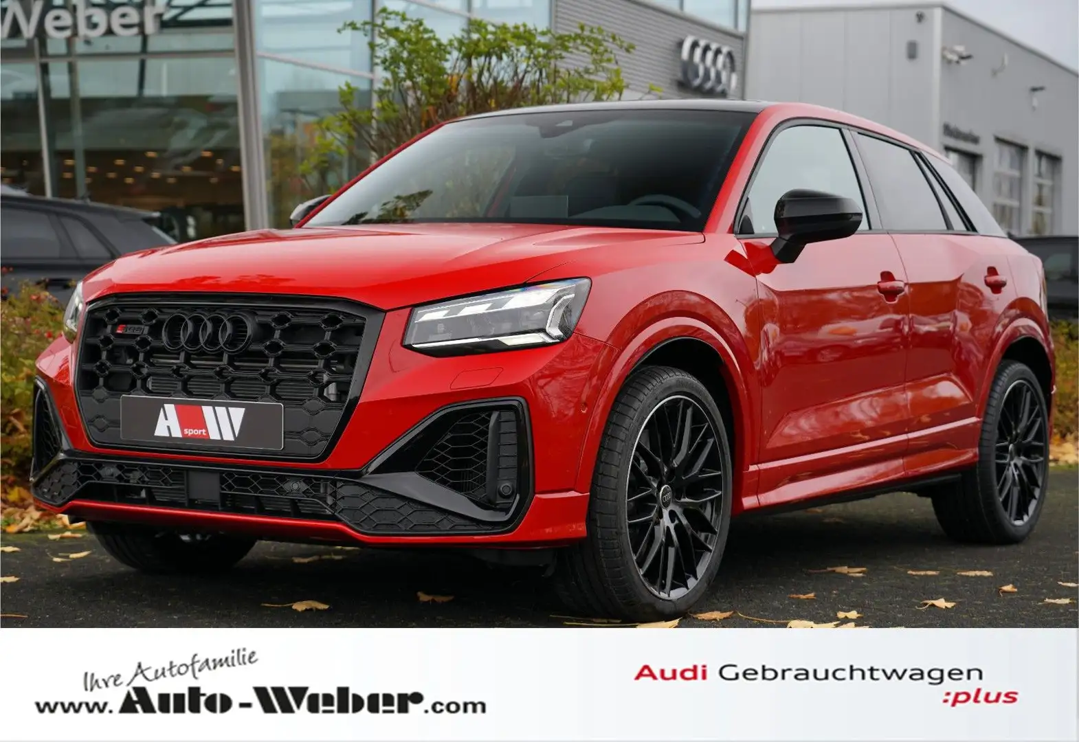 Audi SQ2 2.0TFSI MATRIX SONOS PANO Rosso - 1