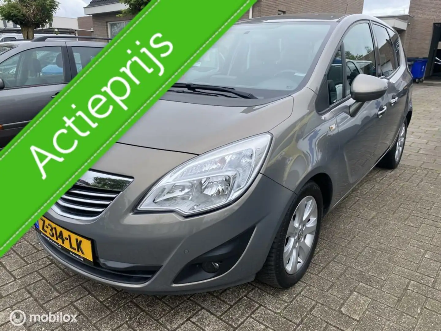 Opel Meriva 1.4 Cosmo 93.DKM LEDER ECC NAVI PDC CRUISE Bruin - 1
