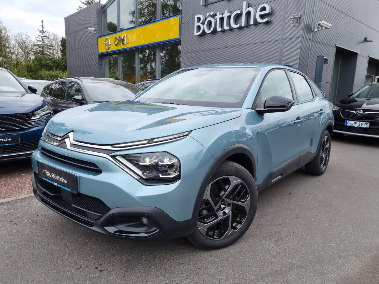 Citroen C4 1.2 Plus LED/Navi/DAB/180°Kamera/Allwetter Blauw - 2