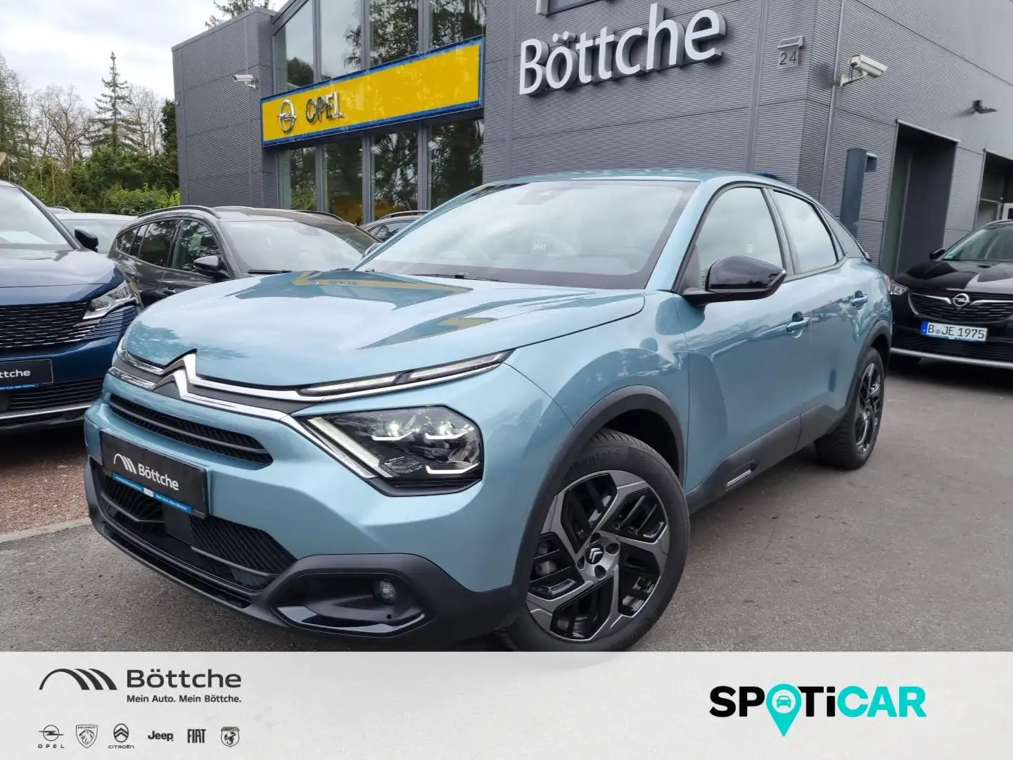 Citroen C4 1.2 Plus LED/Navi/DAB/180°Kamera/Allwetter Blauw - 1
