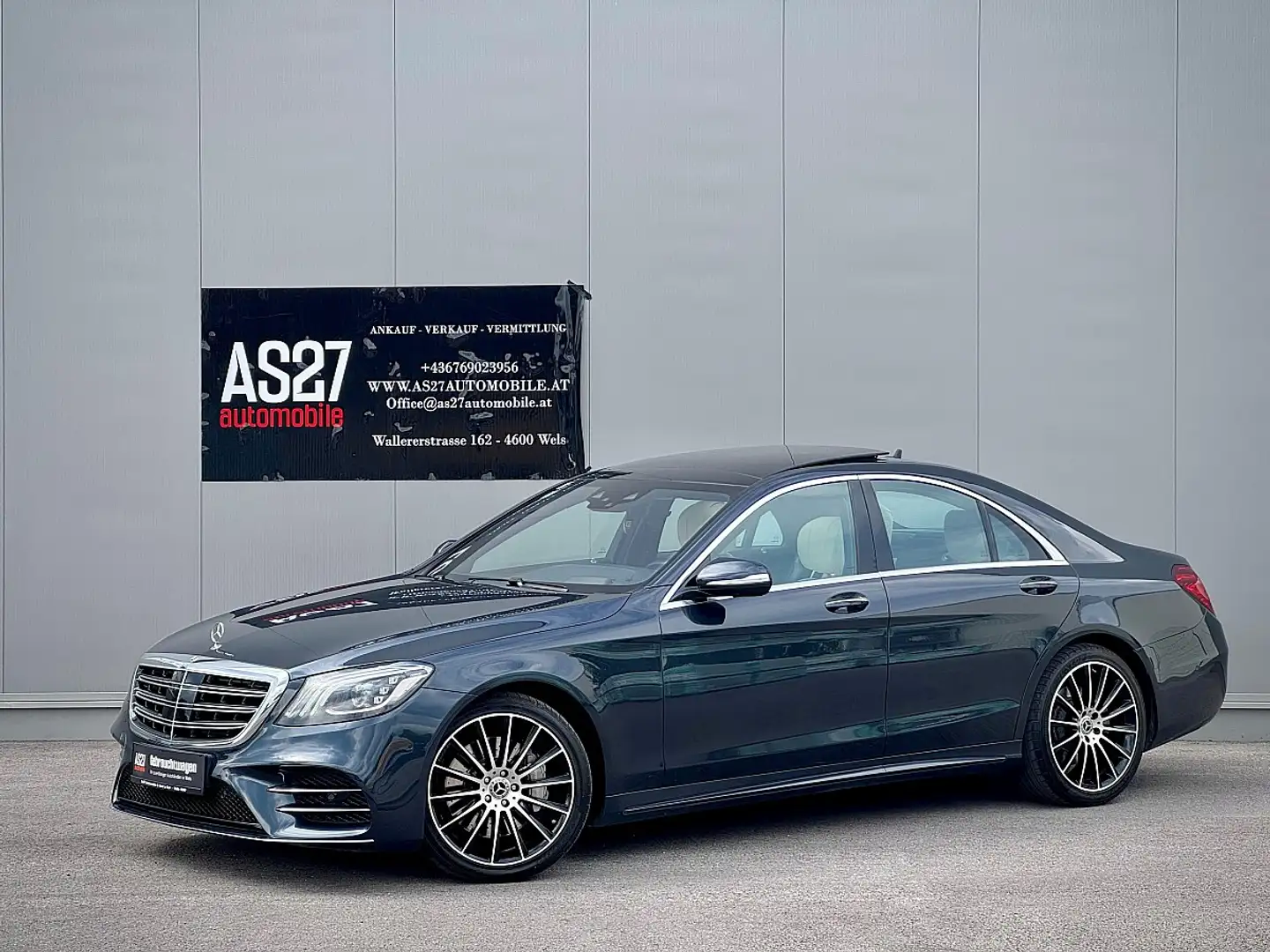 Mercedes-Benz S 400 d 4MATIC Aut. AMG Grau - 1