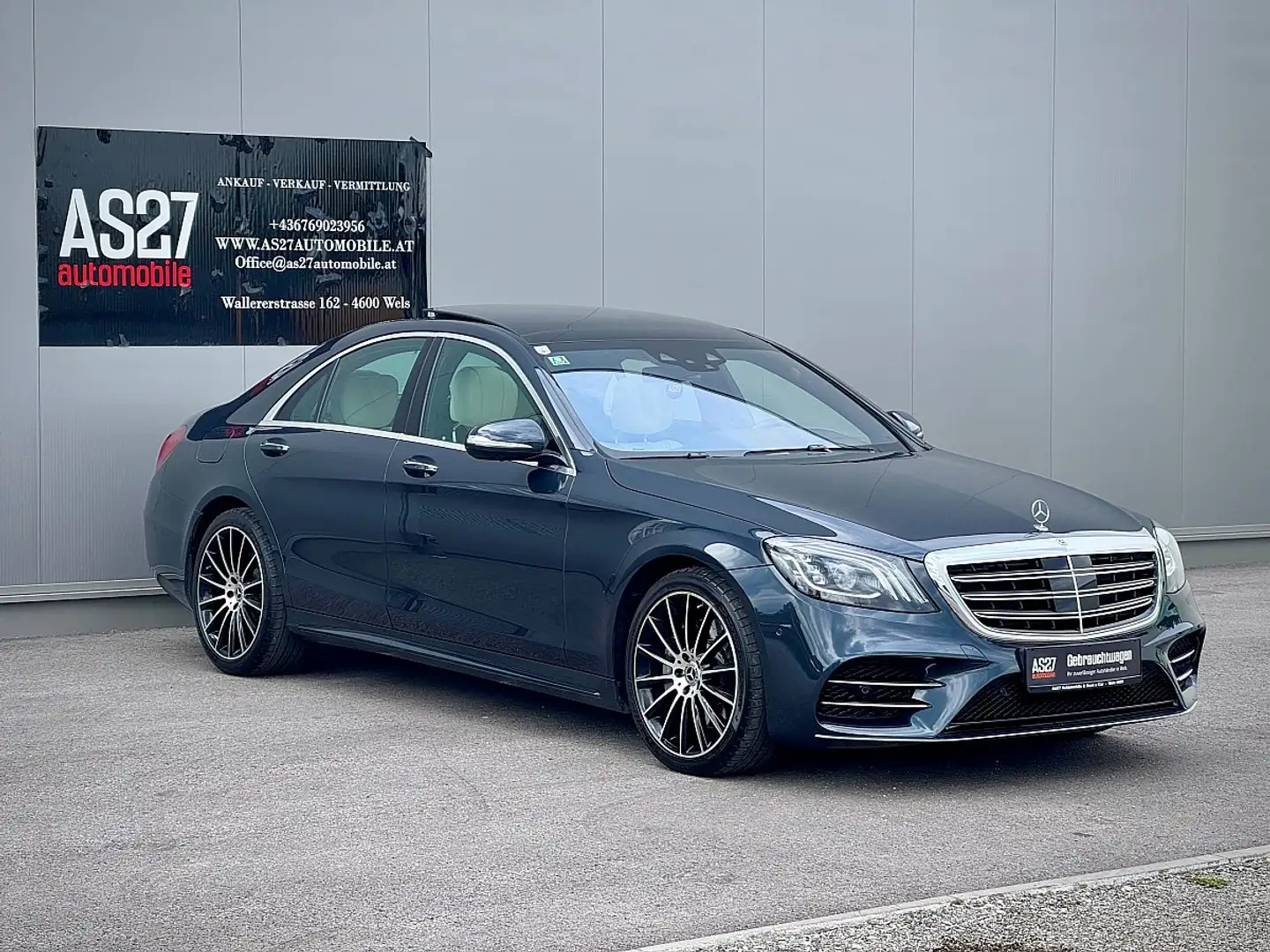 Mercedes-Benz S 400 d 4MATIC Aut. AMG Grau - 2
