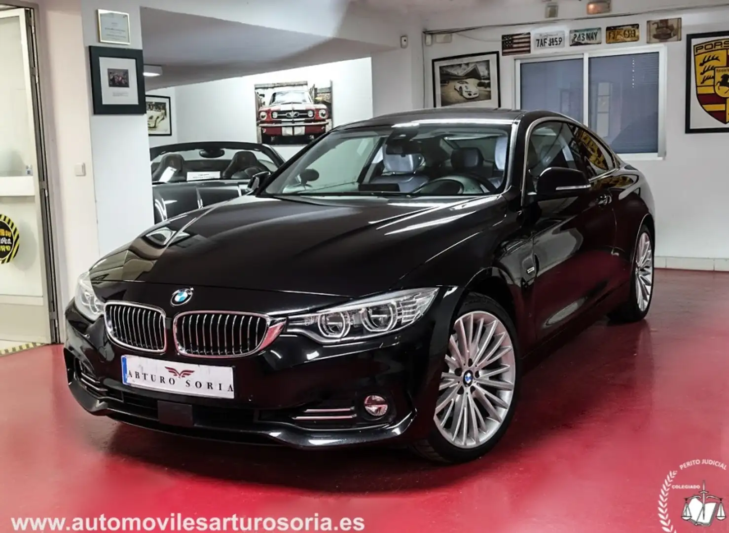 BMW 430 430dA Coupé xDrive Luxury Negro - 1