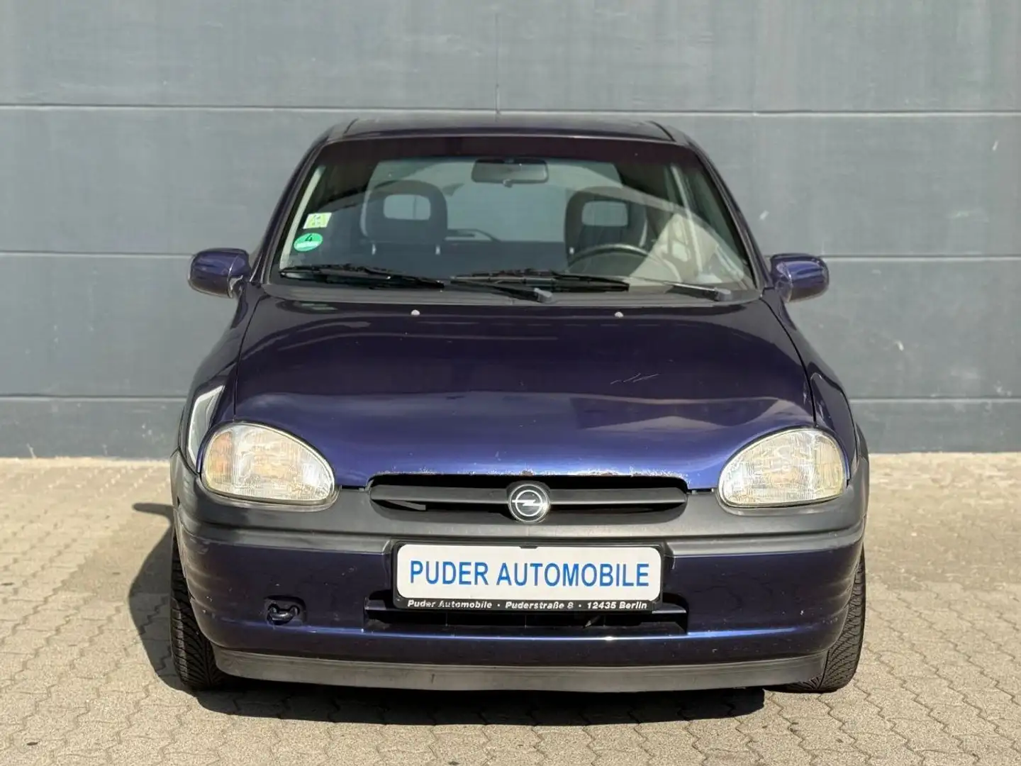Opel Corsa B 1.4 Atlantis Automatik 1.Hand Schiebdach Blau - 2