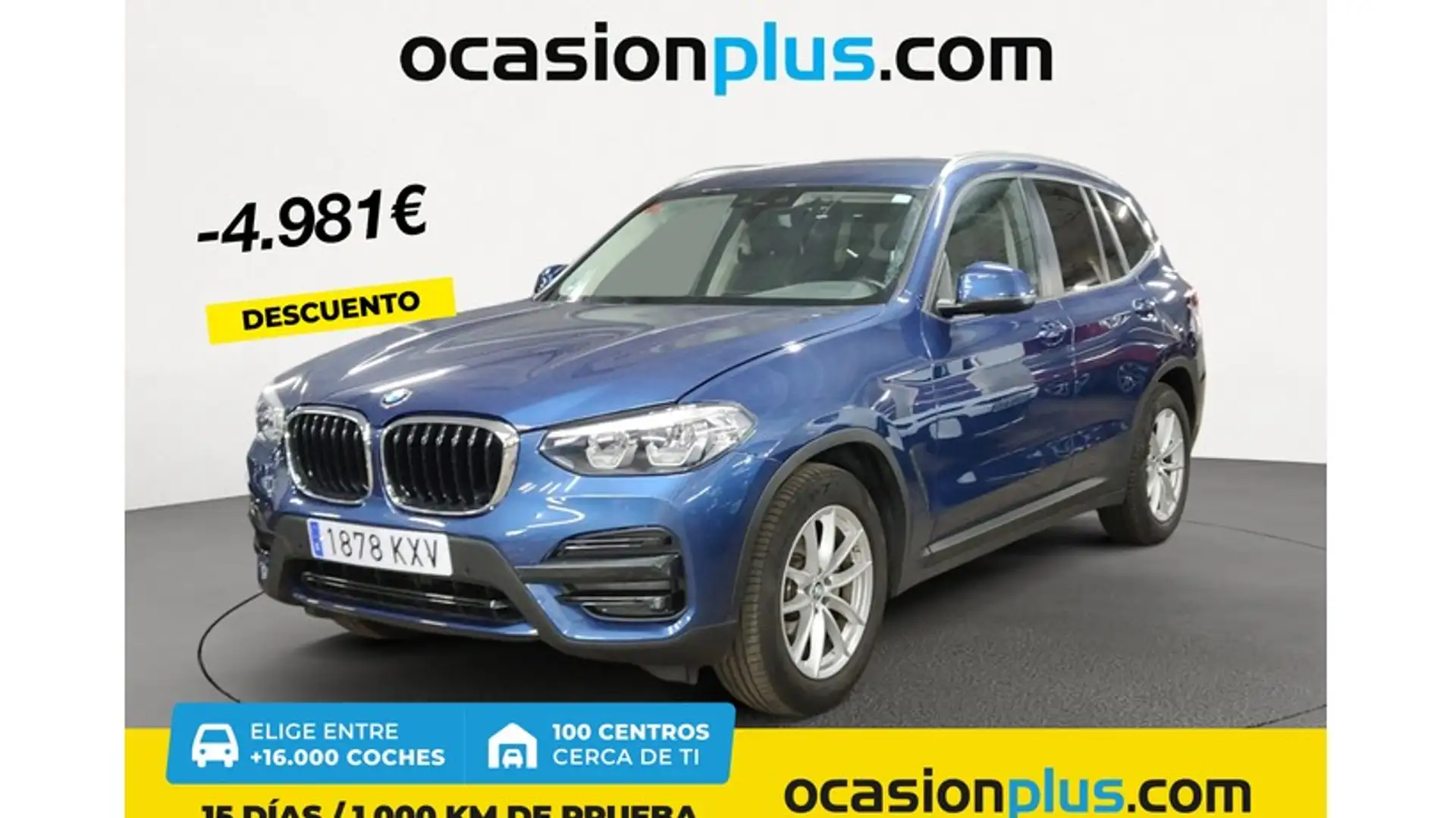 BMW X3 xDrive 20dA Albastru - 1