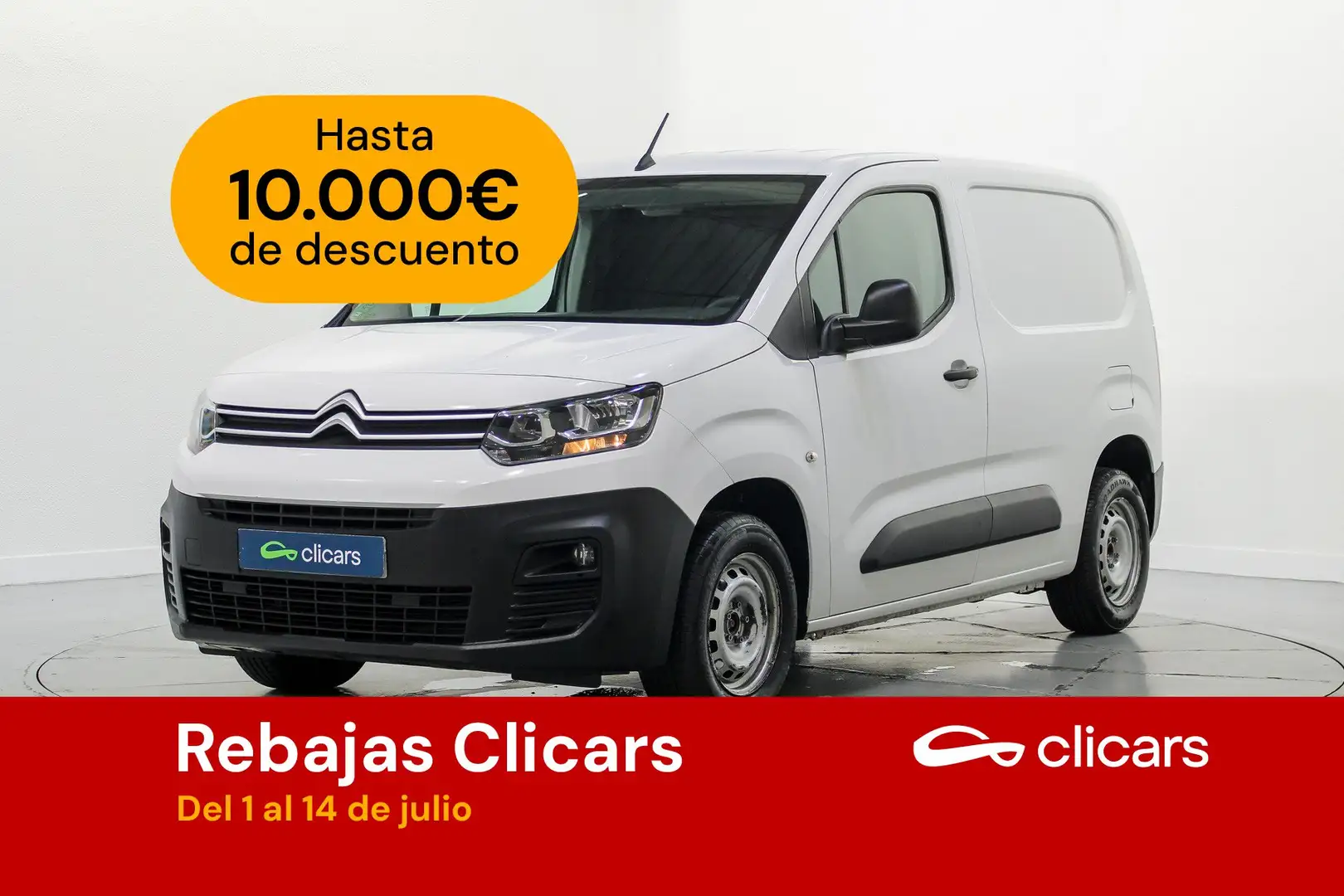 Citroen Berlingo Van BlueHDi S&S Talla M Control 100 Blanc - 1