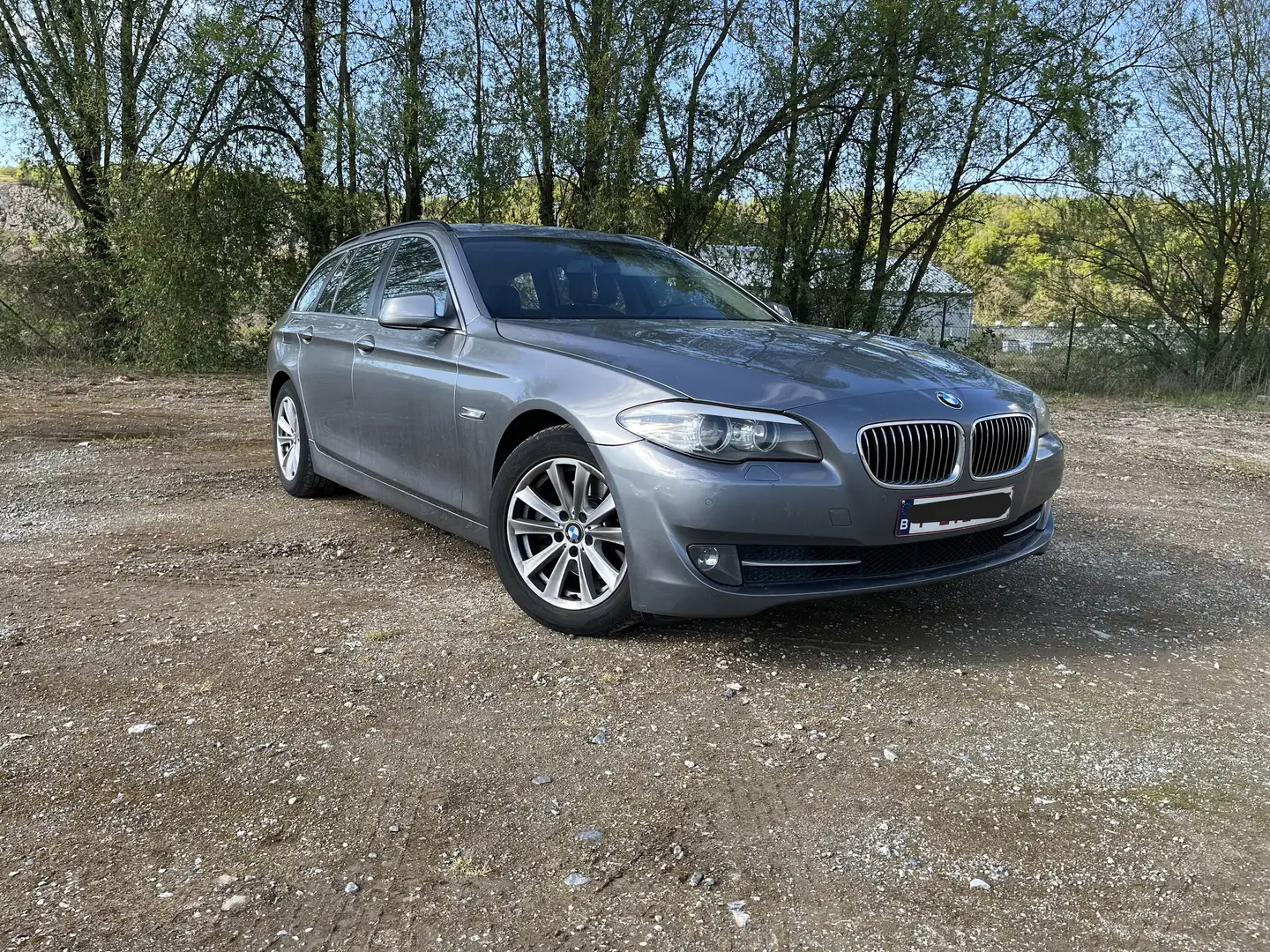 BMW 520 Touring 520dA / Xenon / GPS / Airco Grijs - 1