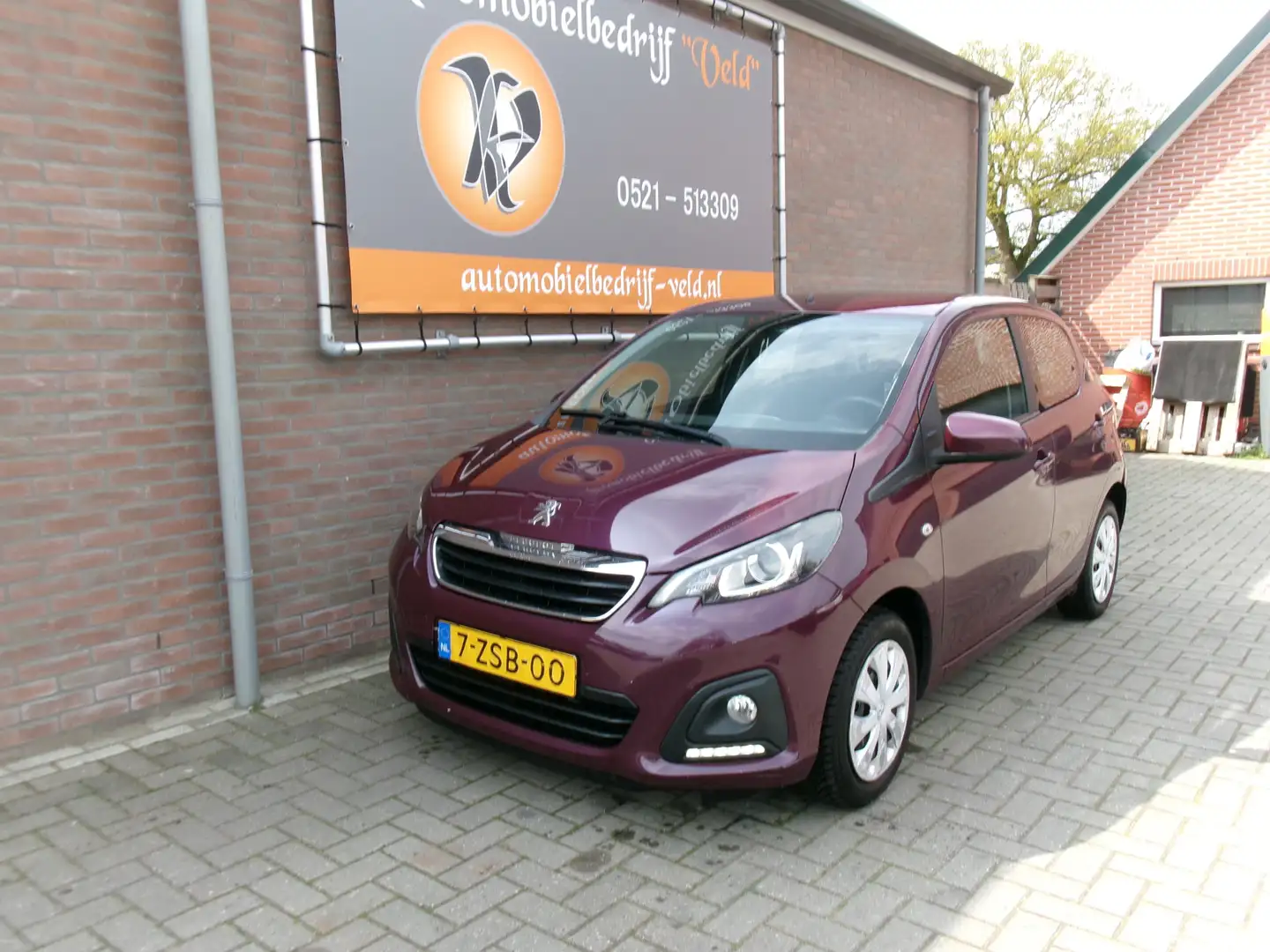 Peugeot 108 1.0 VTi Active Paars - 1