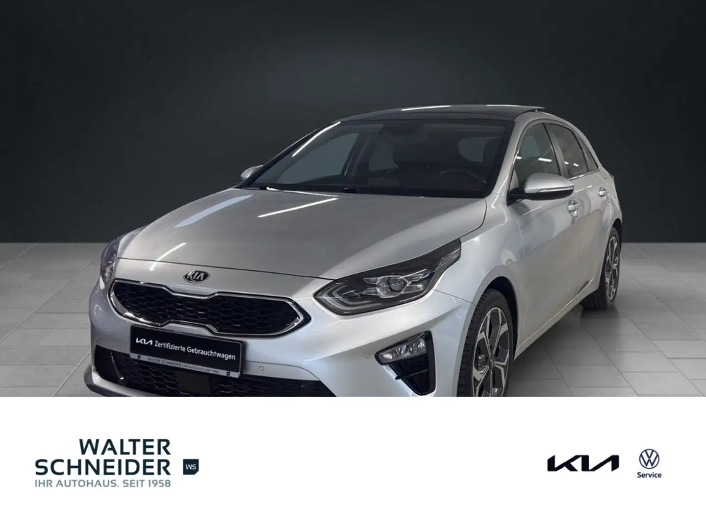 Kia Ceed / cee'd Ceed Platinum Edition Navi GSD LED SHZ PDC Silver - 1
