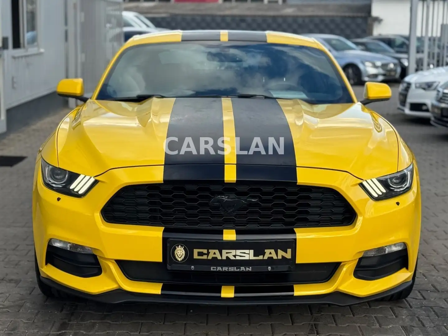 Ford Mustang 3.7 V6 LED+R.KAMERA+LEDER+Bi-XEN+KEYLESS Jaune - 2