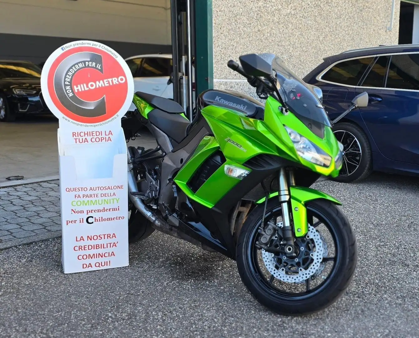 Kawasaki Z1000 SX Verde - 1