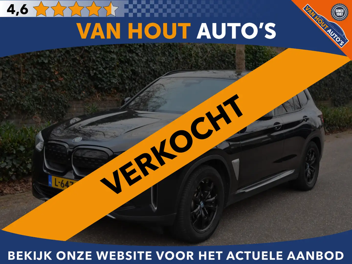 BMW iX3 High Executive 80 kWh | SOH 94,2% | SHADOW LINE | Noir - 1