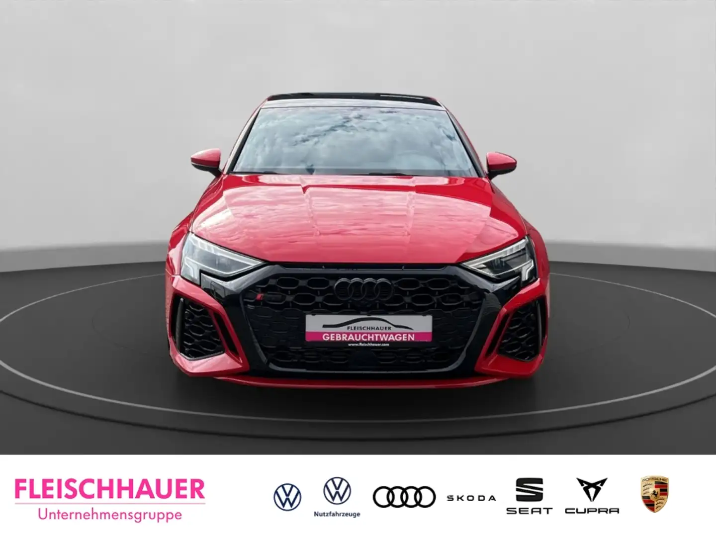 Audi RS3 Limousine Nappa-Leder Sport-Auspuff RS-Exterieur Rot - 2