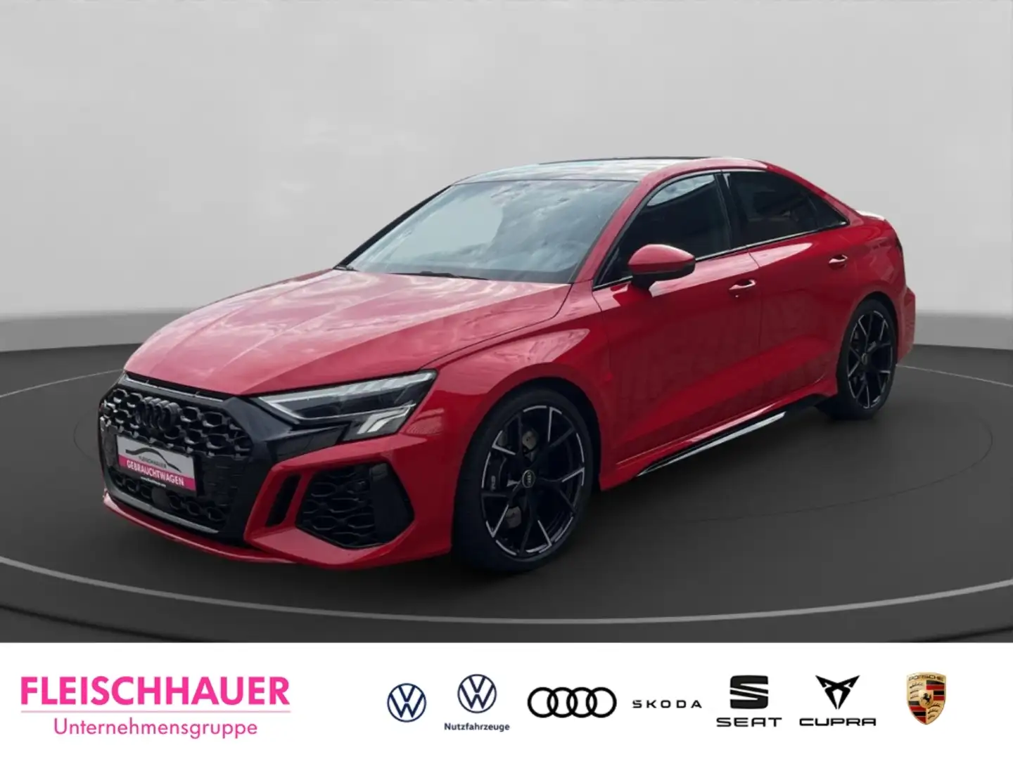 Audi RS3 Limousine Nappa-Leder Sport-Auspuff RS-Exterieur Rouge - 1