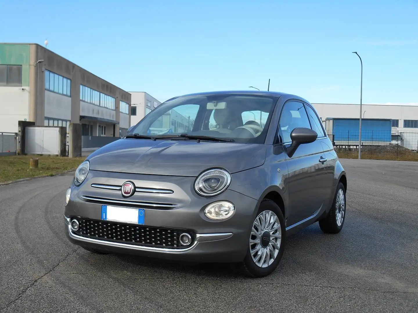Fiat 500 1.2 Lounge easypower Gpl 69cv Grijs - 2