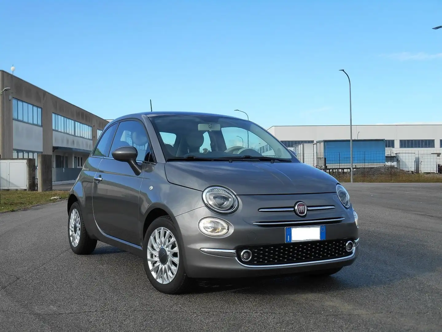 Fiat 500 1.2 Lounge easypower Gpl 69cv Grijs - 1