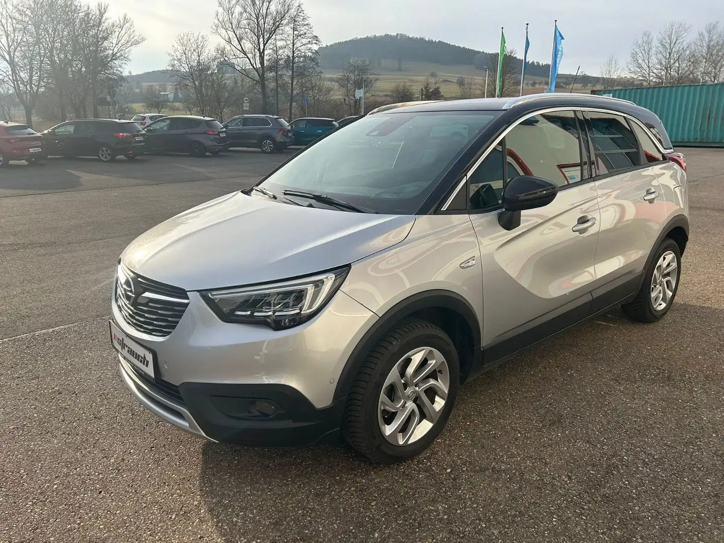 Opel Crossland X 8Fach Automatik HUD Silber - 1