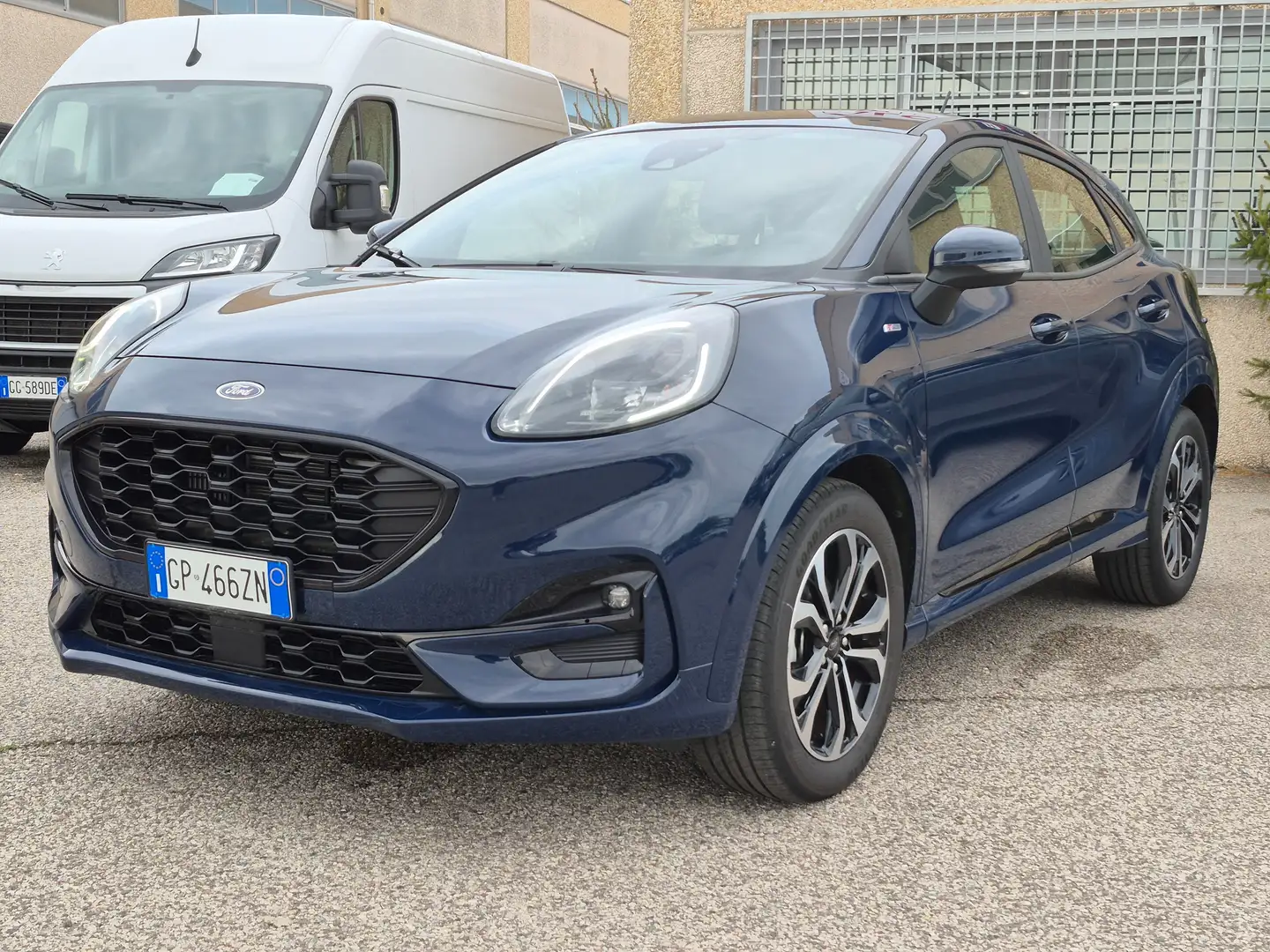 Ford Puma 1.0 ecoboost h ST-Line PREZZO REALE PARI AL NUOVO Blau - 2