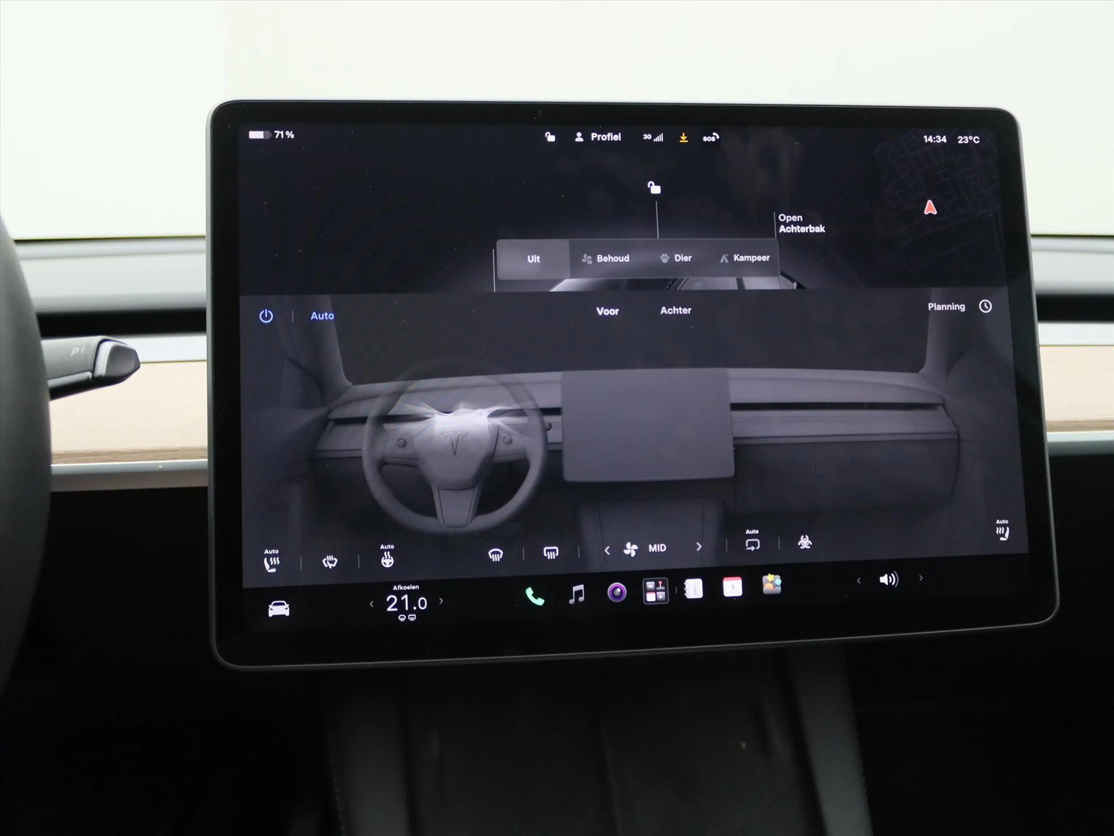 Tesla Model Y Long Range AWD 75kWh 351pk 93.7% SoH [ AMD RYZEN+A — photo 30