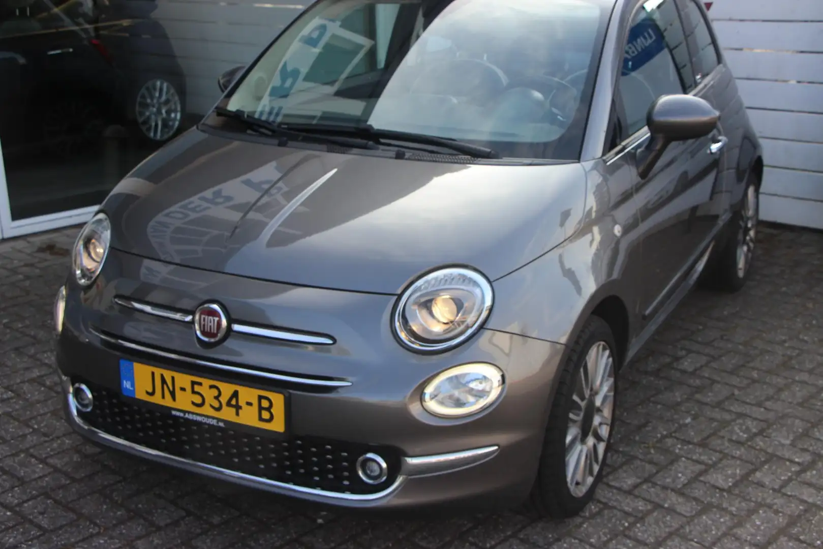 Fiat 500C 0.9 TwinAir Turbo Lounge Gris - 2