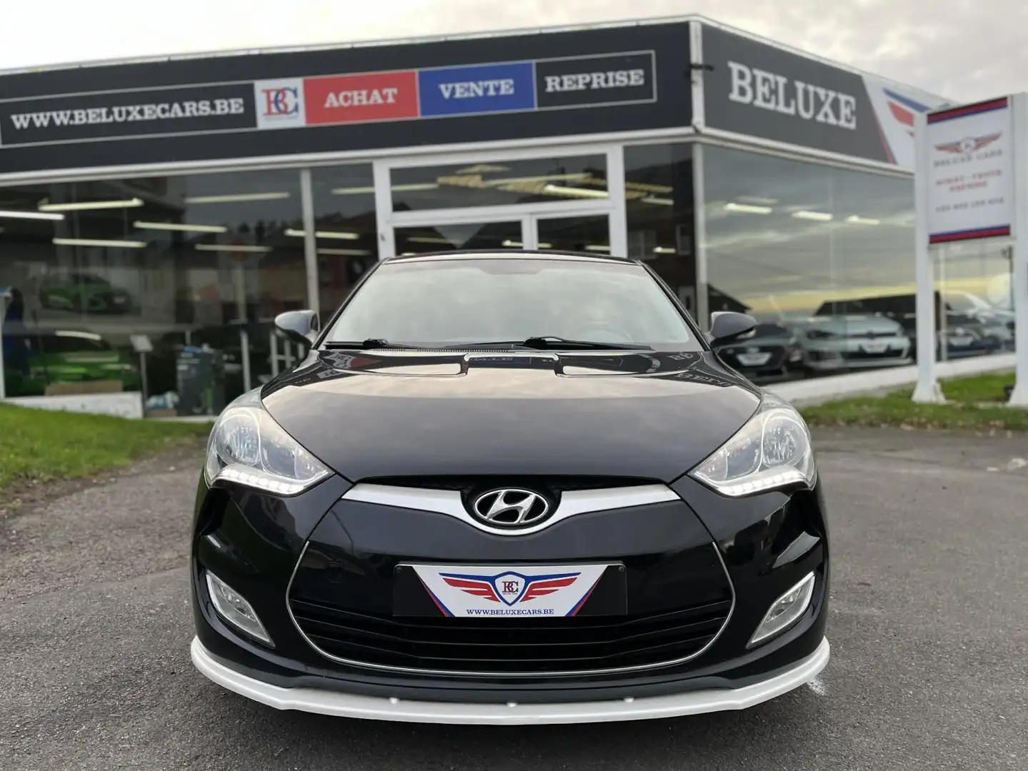 Hyundai VELOSTER Veloster 1.6 GDi *START STOP*NAVI*PDC*CAM* Negro - 2