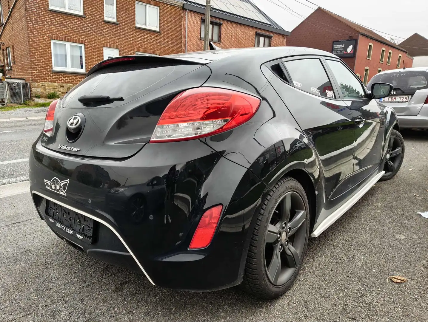 Hyundai VELOSTER Veloster 1.6 GDi *START STOP*NAVI*PDC*CAM* Zwart - 2