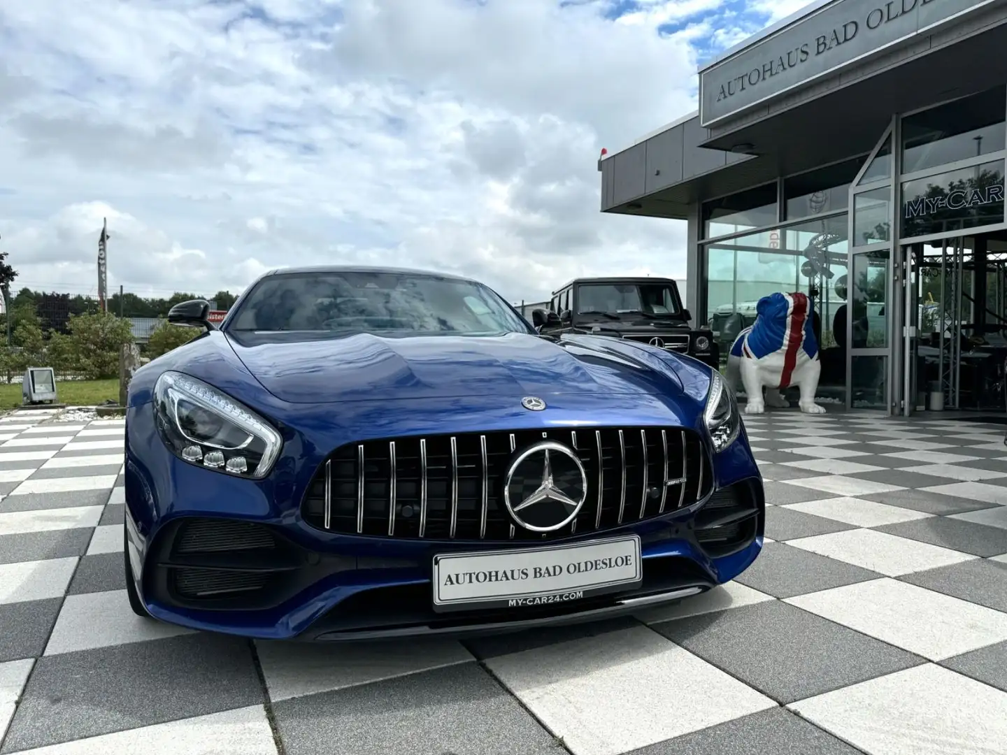 Mercedes-Benz AMG GT PANO,BURMESTER,AMG-PERF,AMG-NIGHT,NAPPA Bleu - 2