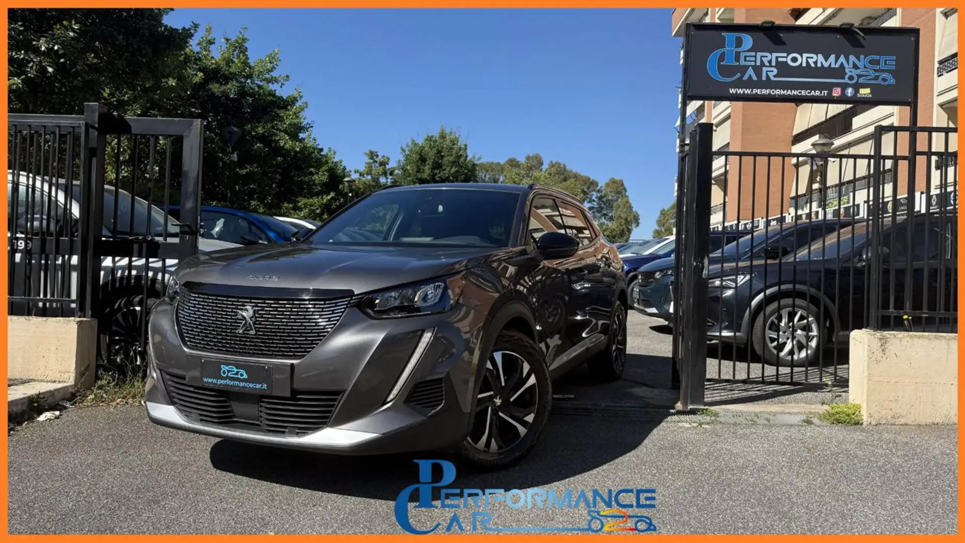 Peugeot 2008 1.2PURETECH 100CV S&S ALLURE*C.L.17*FULL LED*NAVI* Gris - 1