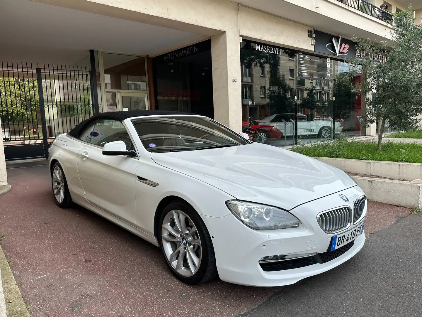 BMW 650 650i Cab 407ch Exclusive A Blanc - 2
