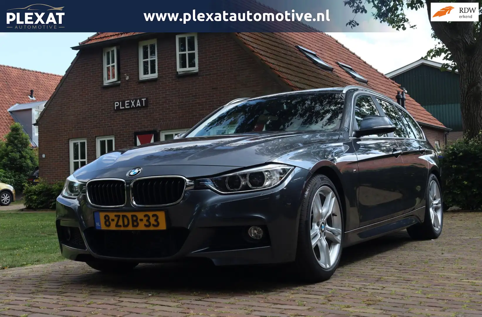 BMW 320 3-serie Touring 320i Executive Aut. | M-pakket | P Grijs - 1