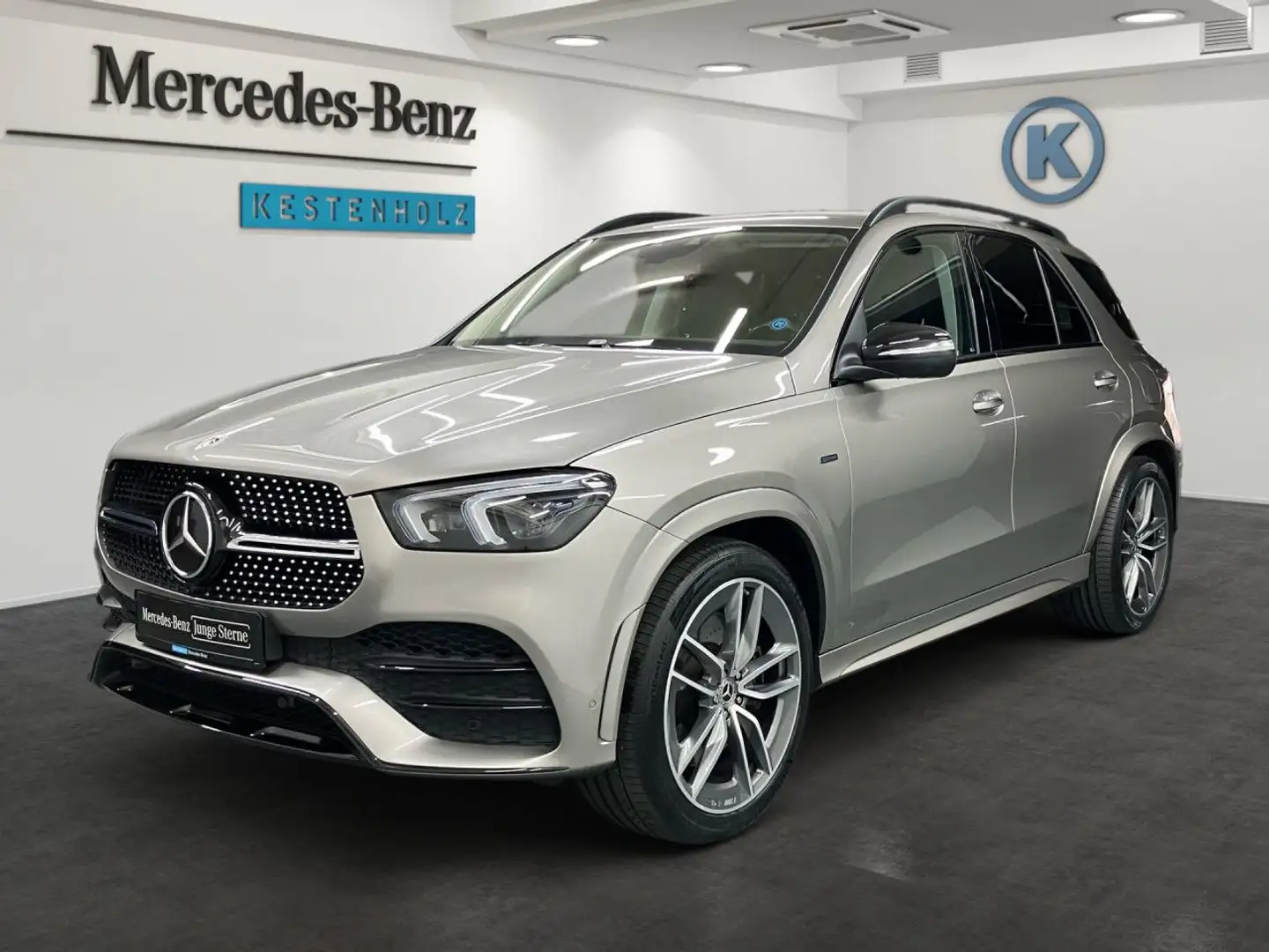 Mercedes-Benz GLE 350 de 4M AMG Fahrass WideScreen Multibeam HUD Argento - 2