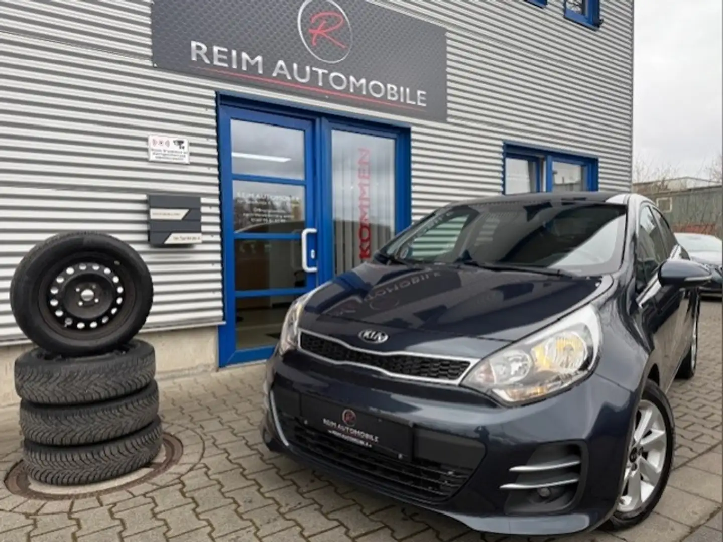 Kia Rio 1.2 Dream Team *SHZ*ALU*PDC*BLUETOOTH* Blu/Azzurro - 1