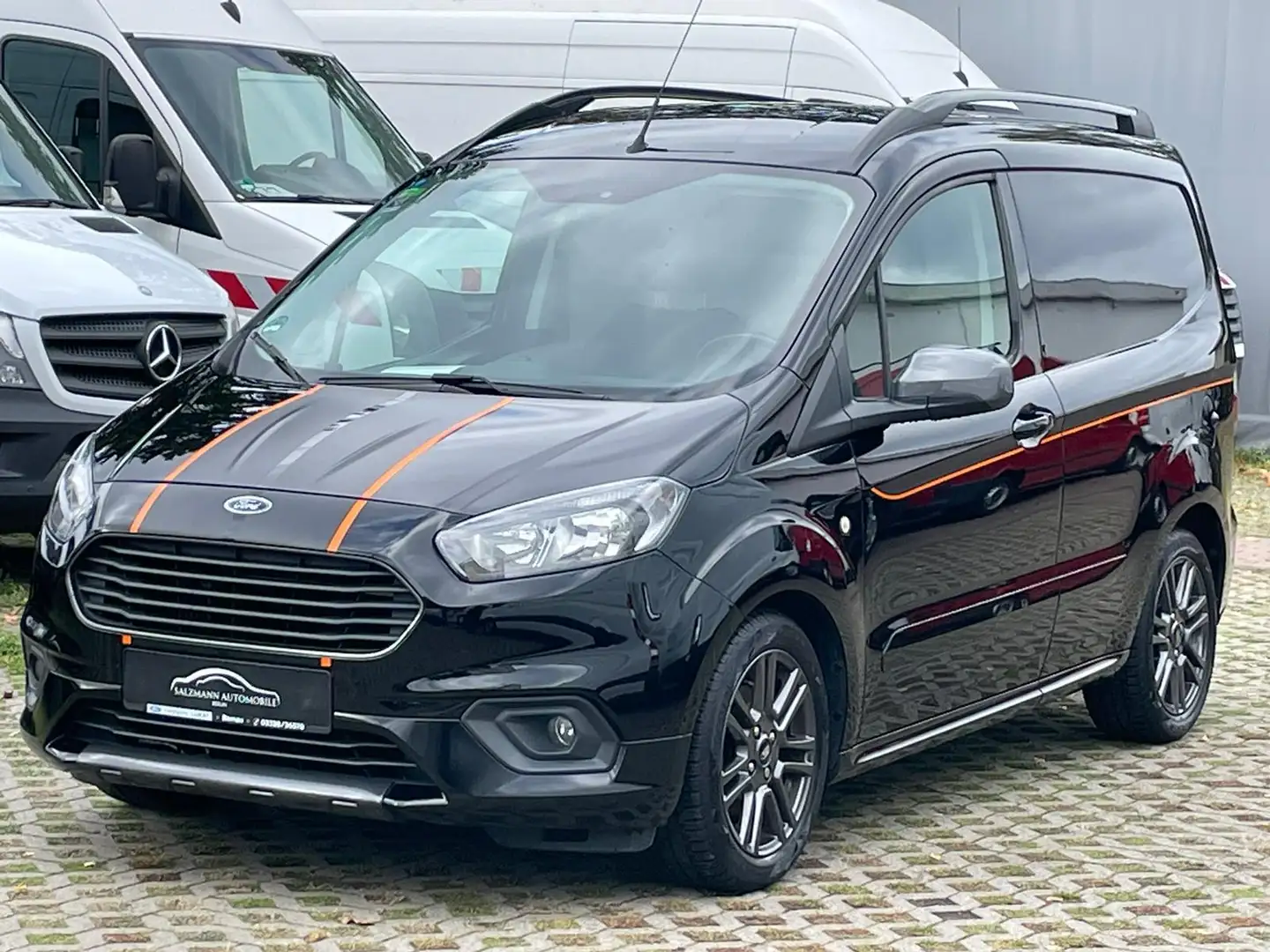 Ford Transit Courier Sport//KLIMA/1.H/ALUS/AHK/TOP// Schwarz - 1