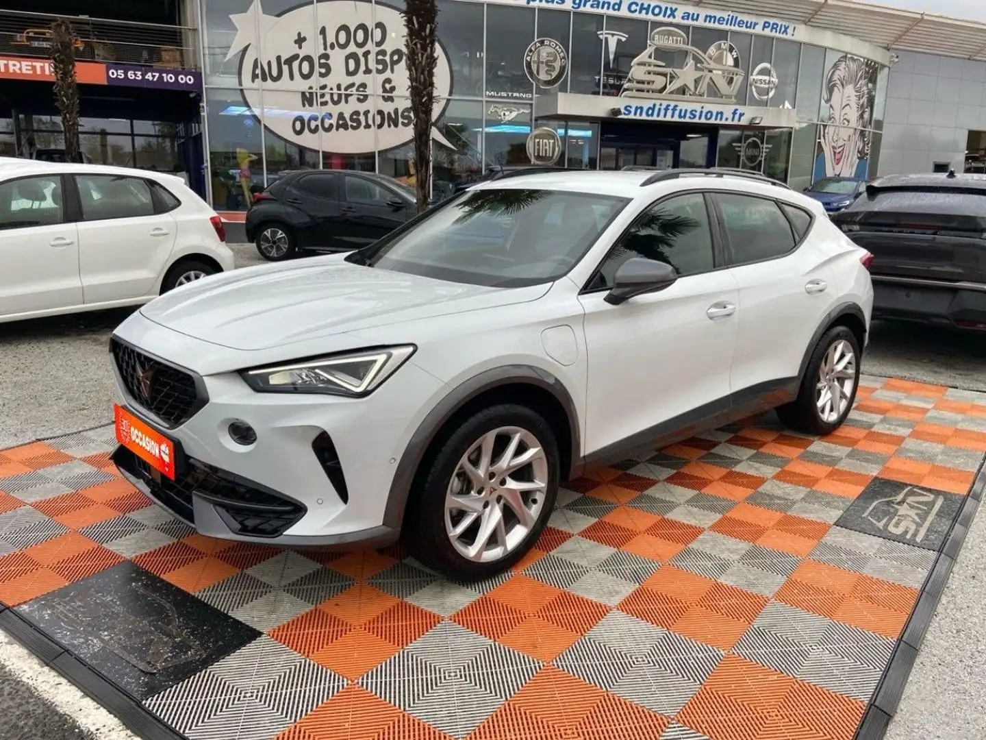 CUPRA Formentor 1.4 E-HYBRID 204 DSG6 GPS Blanc - 1