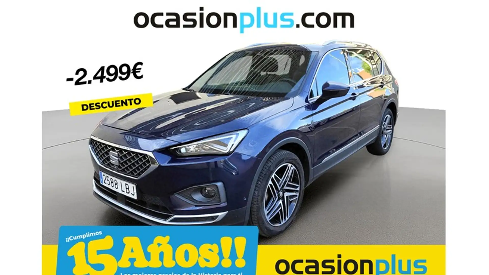 SEAT Tarraco 1.5 TSI S&S Xcellence 150 Blauw - 1