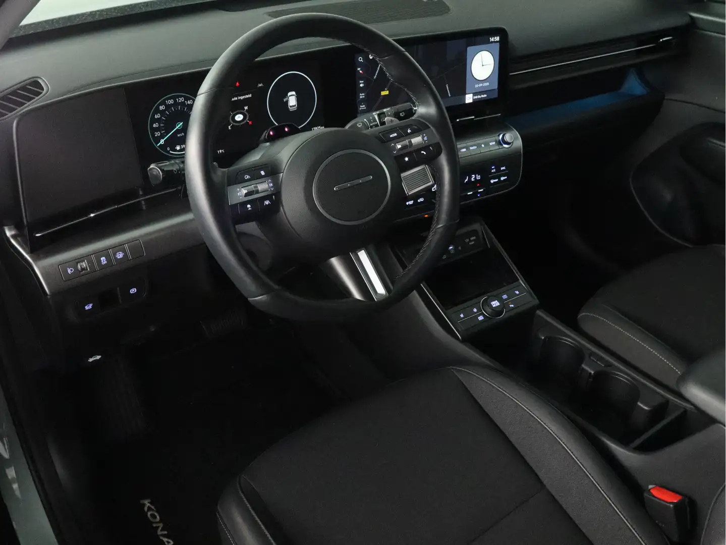 Hyundai KONA 1.6 GDI HEV Premium-line | Hybrid | 1.300kg trekge Groen - 2