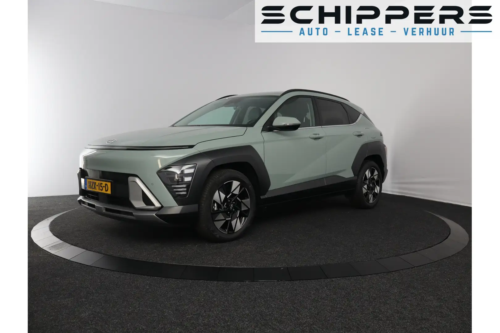 Hyundai KONA 1.6 GDI HEV Premium-line | Hybrid | 1.300kg trekge Groen - 1