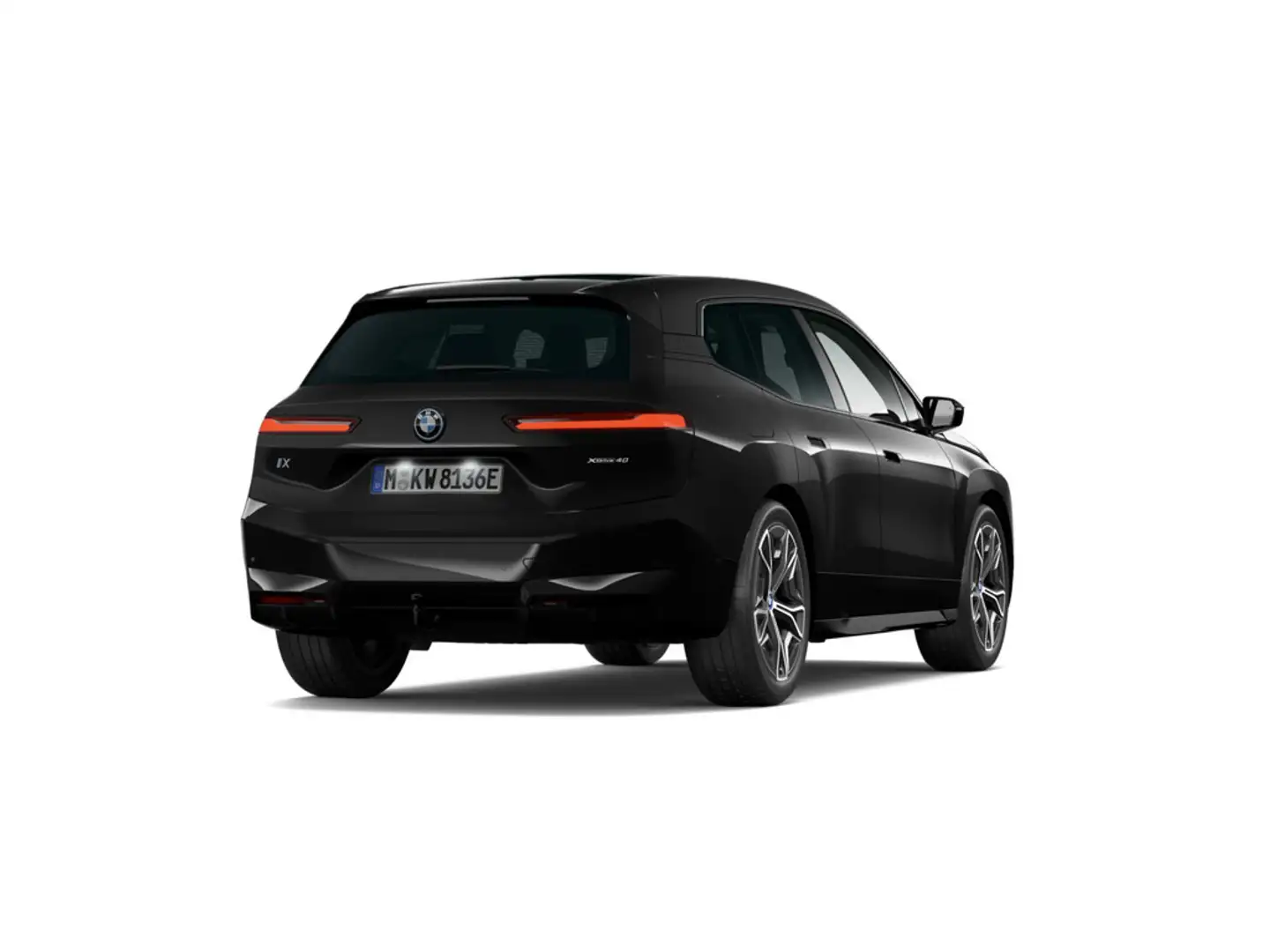 BMW iX 40 Schwarz - 2