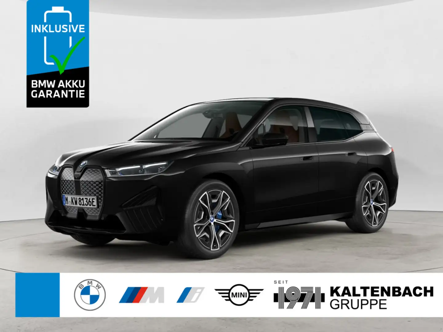 BMW iX 40 Schwarz - 1