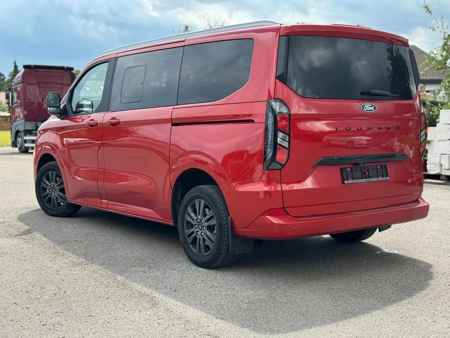 Ford Tourneo Custom L1 Titanium/2025/Sofort verfügb. Rojo - 2