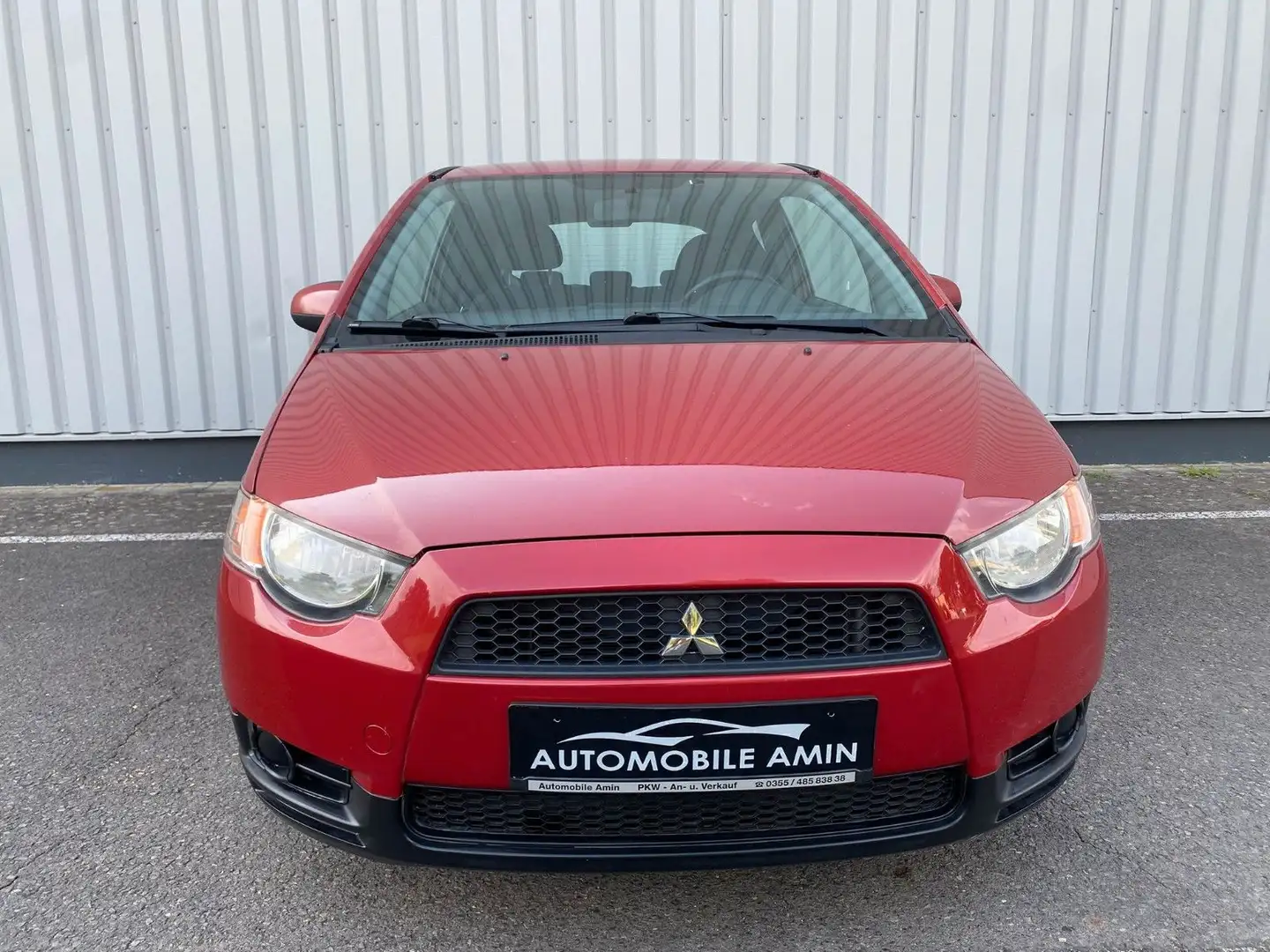 Mitsubishi Colt Automatik 1.Hand nur 75 TsdKm Klima TÜV NEU Rouge - 2