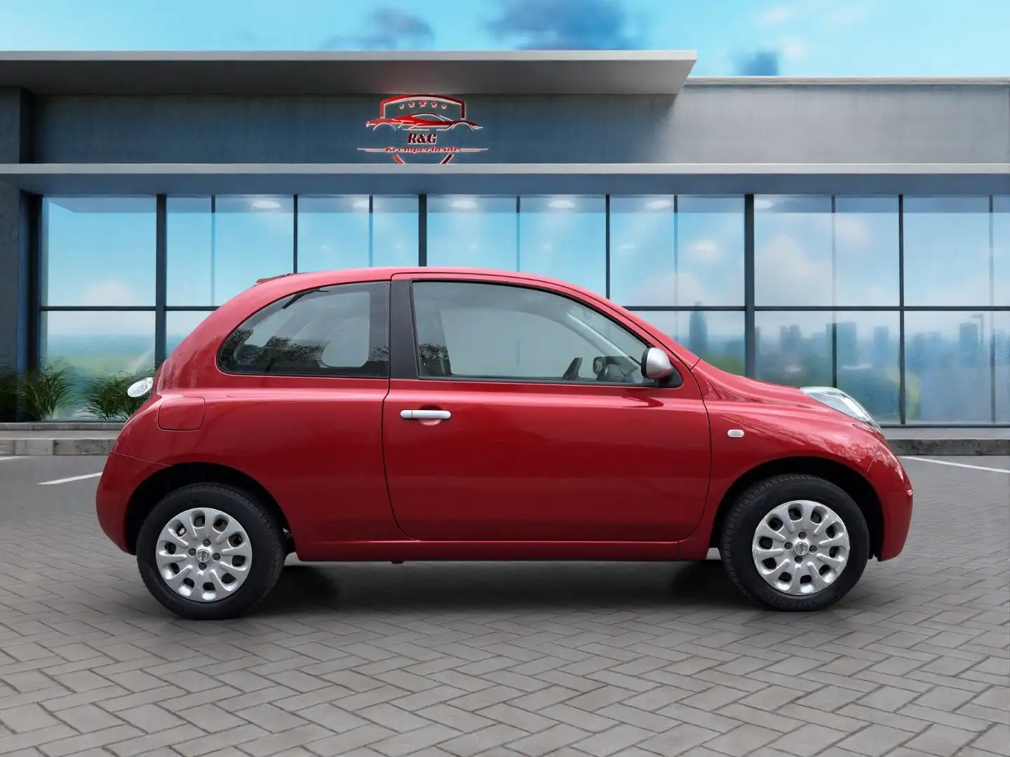 Nissan Micra Visia Rood - 2