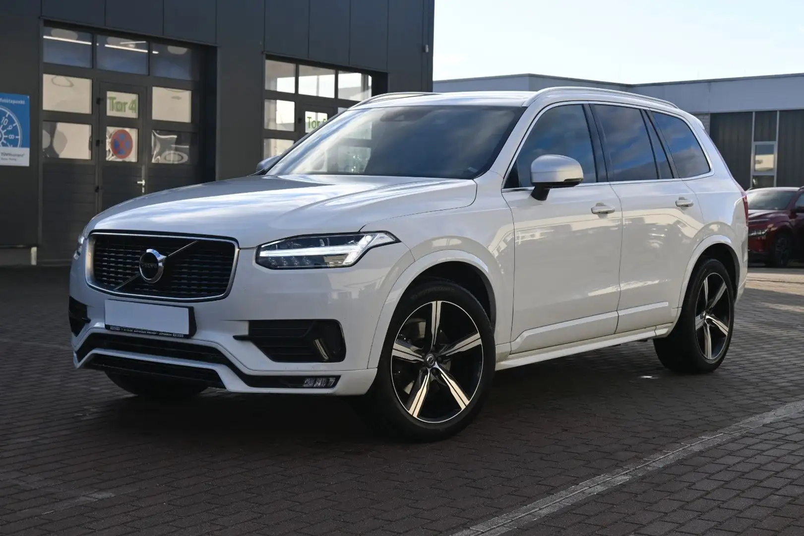 Volvo XC90 Mietkauf *XC90 R DesignAWD*LUFT*KAM*7Si*Mietkauf Weiß - 1