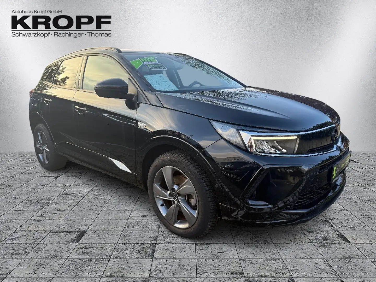 Opel Grandland 1.2 Turbo GS Line AlcantaraSHZLMab2,99% Schwarz - 2