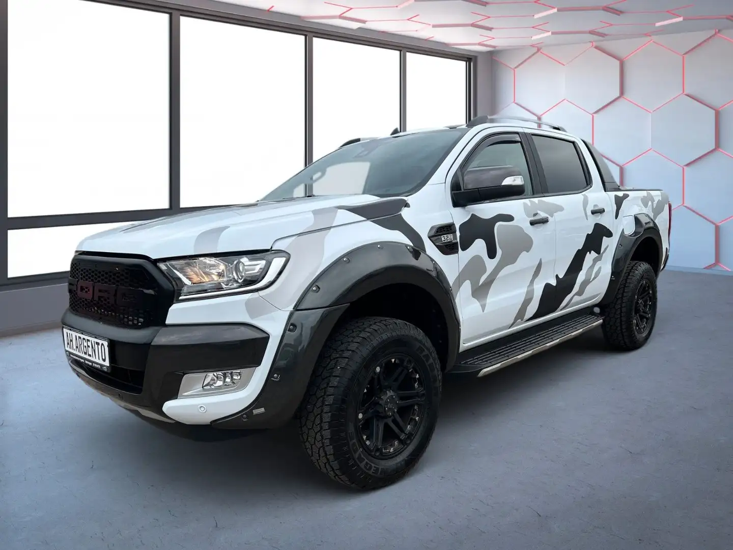 Ford Ranger RANGER 3.2 WILDTRAK DOKA 4x4=UNIKAT=2.HD=TOP ! Weiß - 1